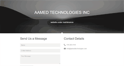 Desktop Screenshot of aamedtechnologies.com